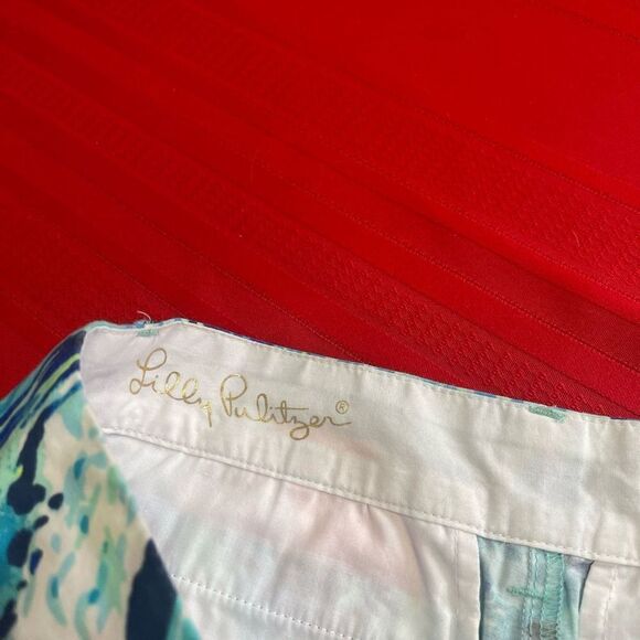 Lilly Pulitzer The Callahan Short 5” Sailboat Shorts Size 00 - Picture 7 of 8